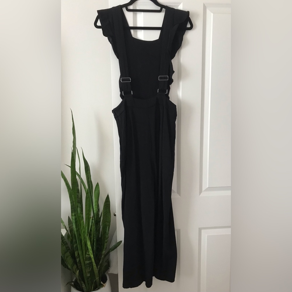 Zara Ruffle Detail Jumpsuit Overalls - Picture 4 of 11